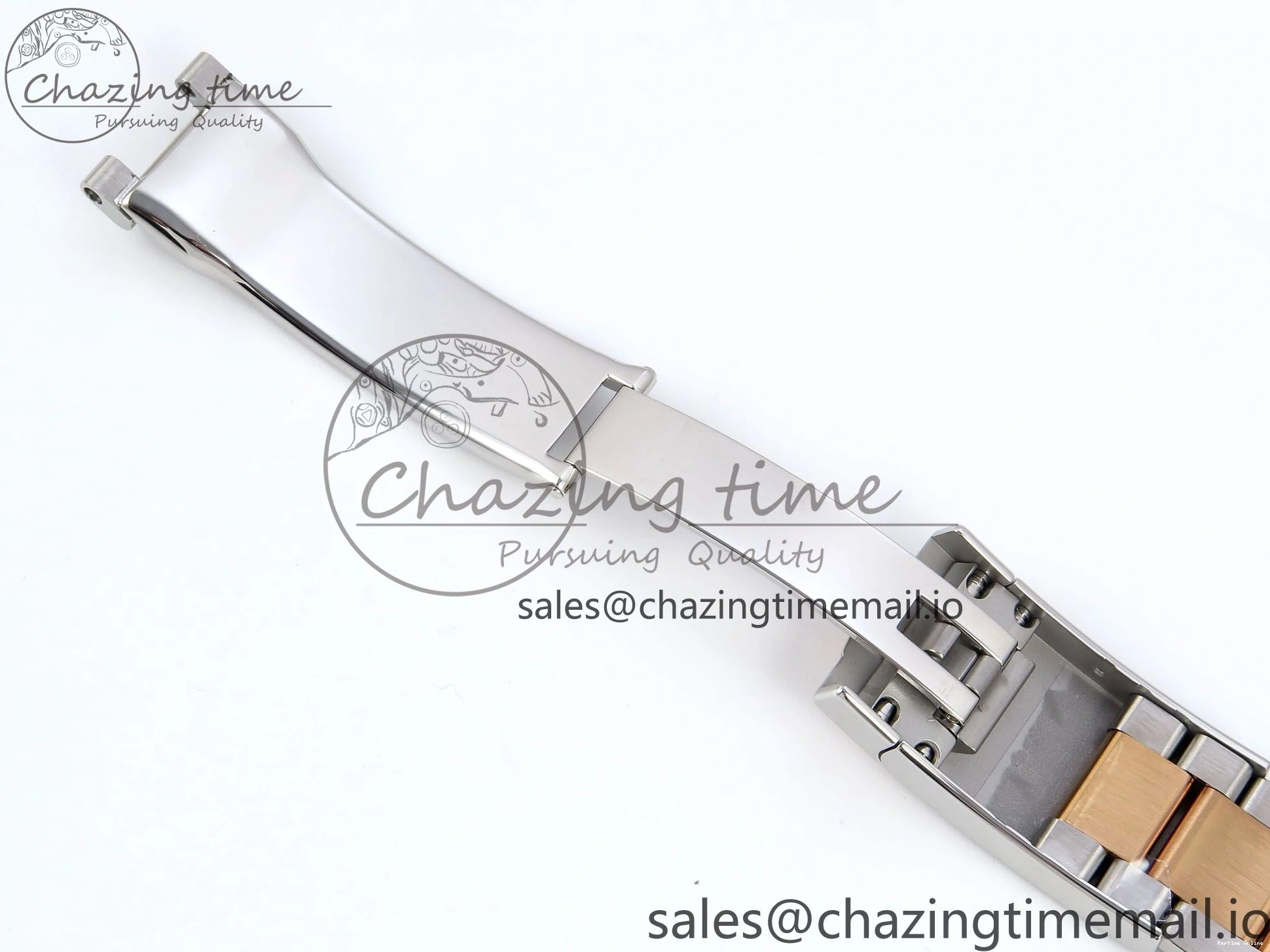 1222 TechFriendly DateJust 36 126231 EWEF Best Edition Gray Stick Dial on SS RG Oyster Bracelet A 661